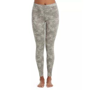 SPANX Women's Stone Wash Camo Ankle Jean-ish Leggings - L